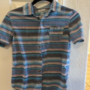 Arizona boys 1012 button-down short sleeve